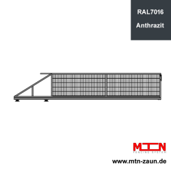 Schiebetor 2D 8/6/8 uber 5 m