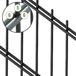 Doppelstabmatten 2D 6/5/6