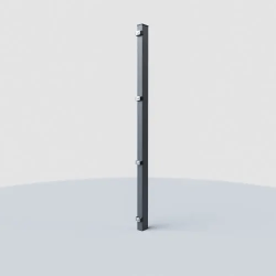 Zaunpfosten mit Klemme