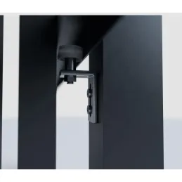 Schiebetor freitragend 600 cm, Doppelstabmatten 8/6/8 – RAL 7016 anthrazit