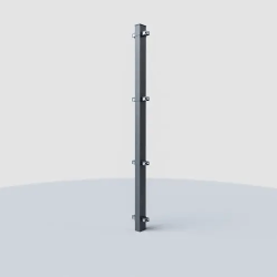 Zaunpfosten mit Schelle