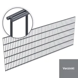 Doppelstabmatten 6/5/6 2030 mm anthrazit (RAL 7016) – Ansicht 4