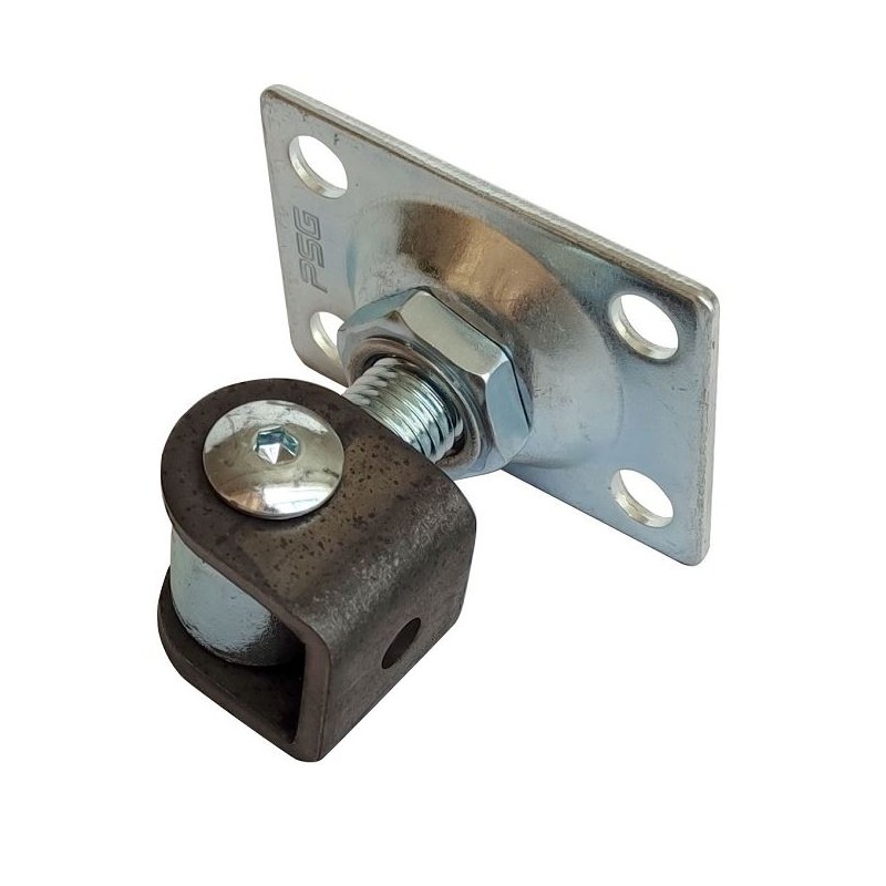 Torband M16 verstellbar mit Anschraubplatte 75 × 55 × 3 mm