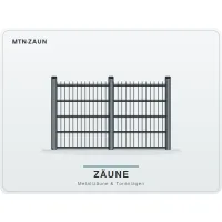 Zäune kaufen: Doppelstabmatten & Industrie | MTN Zaun