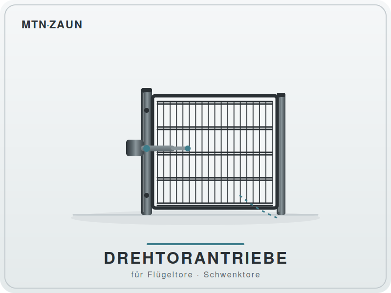 Drehtorantriebe für Flügeltore / Schwenktore